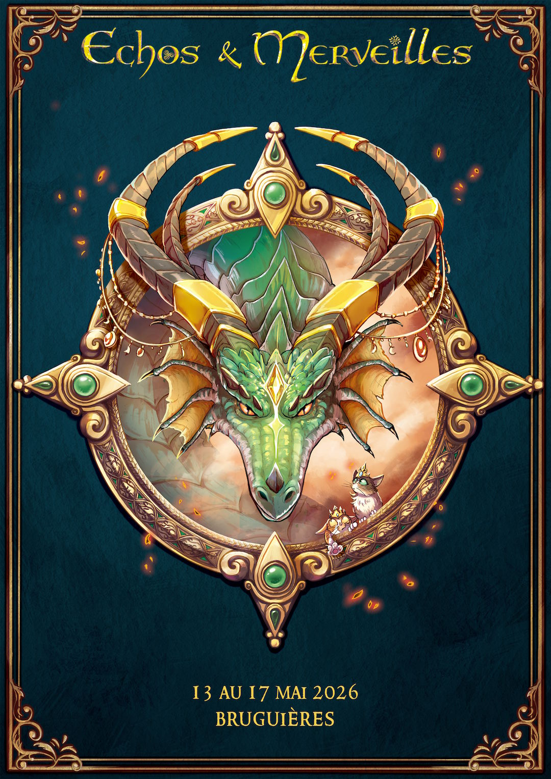 Affiche Festival Echos et Merveilles 2026 Affiche Festival Echos et Merveilles 2026