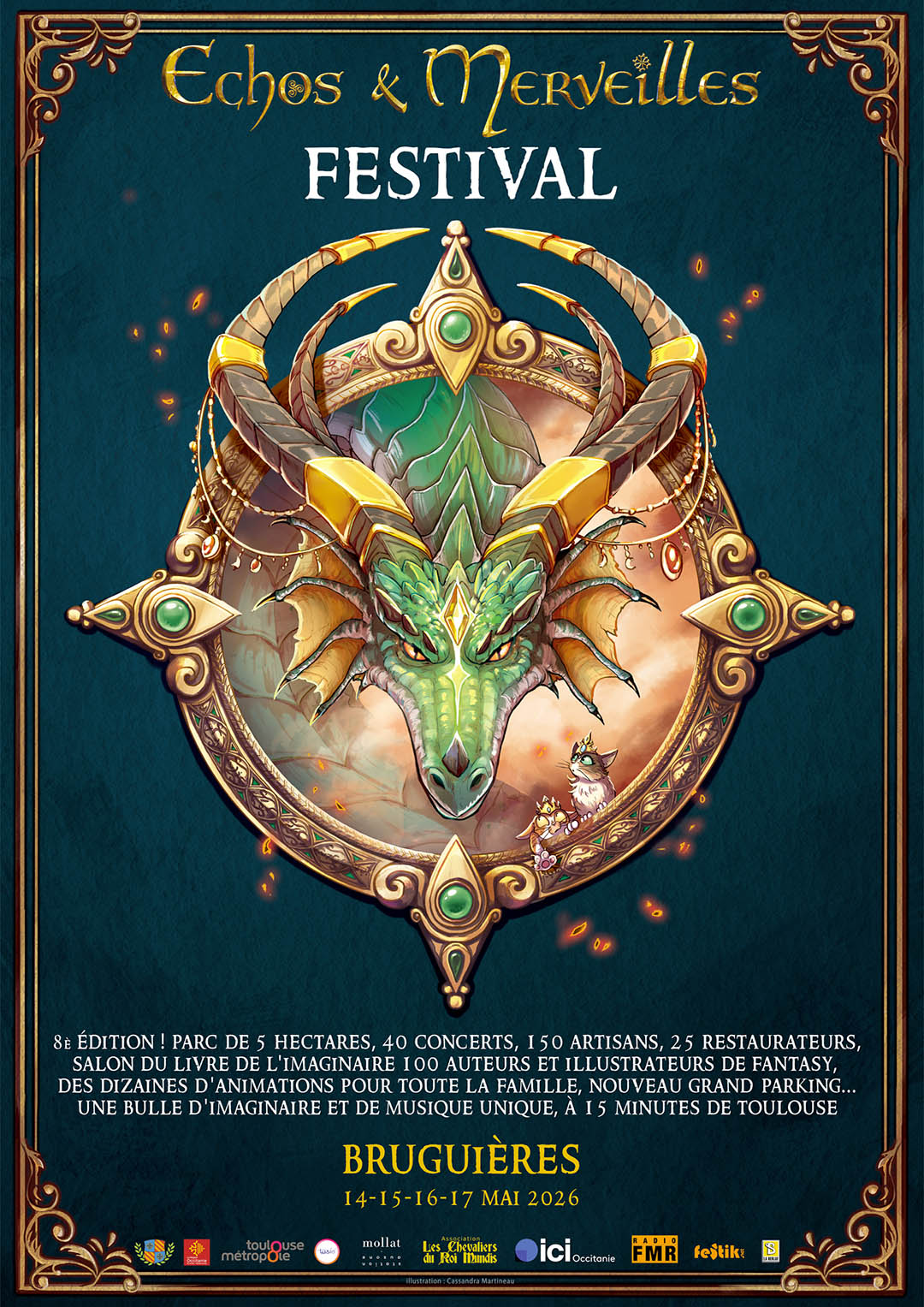Affiche Festival Echos et Merveilles 2026 Affiche Festival Echos et Merveilles 2026